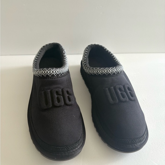 UGG Tasman Ballistic Black  1112693 Men's Winter Slippers Shoes Size 7 EUC - Picture 14 of 16